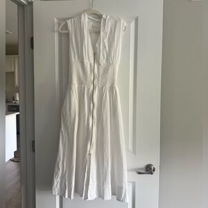 Tommie Zip-Front Midi Dress